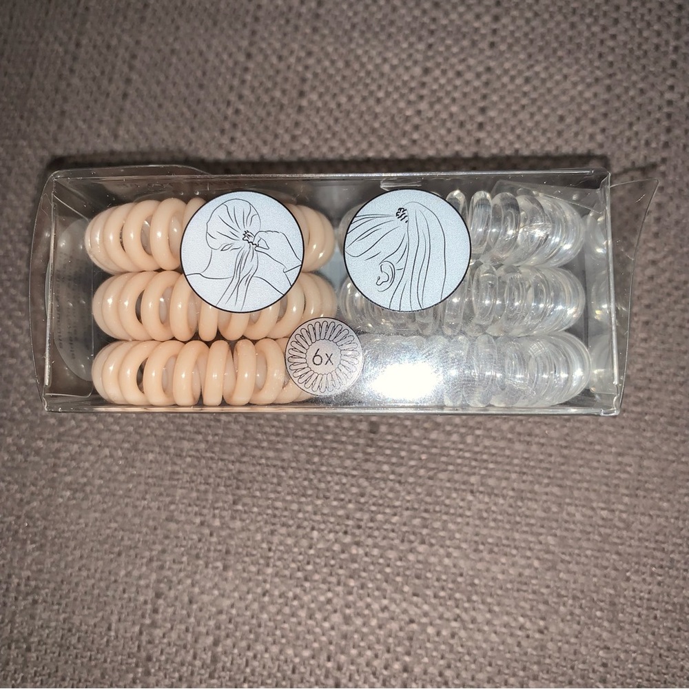 NIB Invisi Bobble Hair Rings - Picture 3 of 3